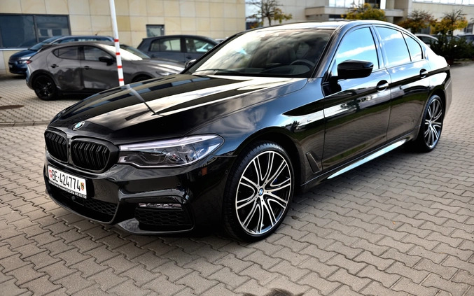 BMW Seria 5 cena 179900 przebieg: 147000, rok produkcji 2017 z Witkowo małe 781